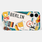 Coques Case-Mate iPhone Collection Sticker Voyage Berlin (Verso (horizontal))