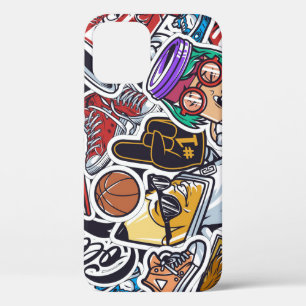 Case-Mate iPhone Case College Fun, Colorée Motif Vintage