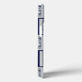 Coques Case-Mate iPhone Coller les tuiles bleues Delft (Verso / Droite)