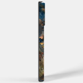 Coques Case-Mate iPhone Collie frontalier d'Halloween avec effroi Citrouil (Verso / Droite)