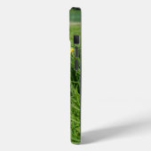 Coques Case-Mate iPhone Collie noir et blanc en herbe (Verso / Gauche)