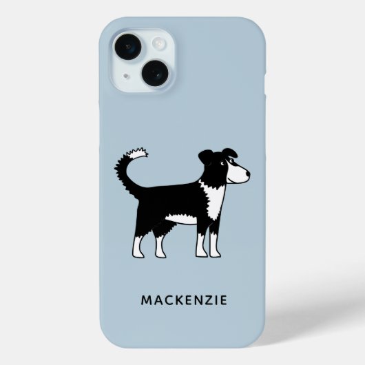 Coques Case-Mate iPhone Collie Sheepdog Nom (Verso)