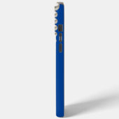 Coques Case-Mate iPhone Collier de perle bleu de sécurité (Verso / Gauche)