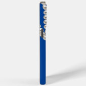 Coques Case-Mate iPhone Collier de perle bleu de sécurité (Verso / Droite)