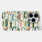 Coques Case-Mate iPhone Colliers de chien de créateur mignons (Verso (horizontal))