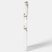 Coques Case-Mate iPhone colliers Pearl blancs (Verso / Droite)