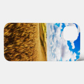 Coques Case-Mate iPhone Collines à rouleaux de blé mûr (Verso (horizontal))