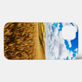 Coques Case-Mate iPhone Collines à rouleaux de blé mûr (Verso (horizontal))