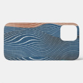Coques Case-Mate iPhone Collines naturelles : motif sans soudure. (Verso (horizontal))