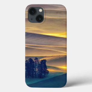 iPhone 13 Case Collines ondoyantes de blé au lever du soleil WA