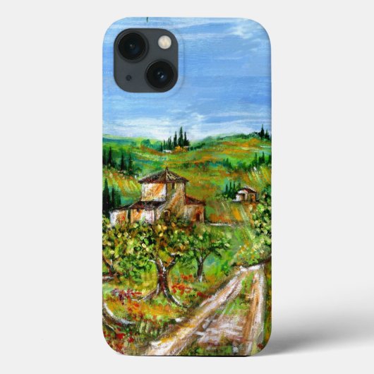 COQUES Case-Mate iPhone COLLINES VERTES ET OLIVIERS DANS LE PAYSAGE TOSCAN (Verso)