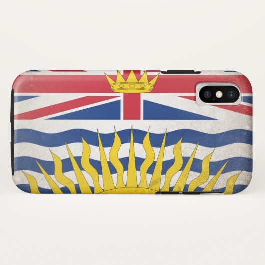 Coques Case-Mate iPhone Colombie-Britannique (Dos (Horizontal))