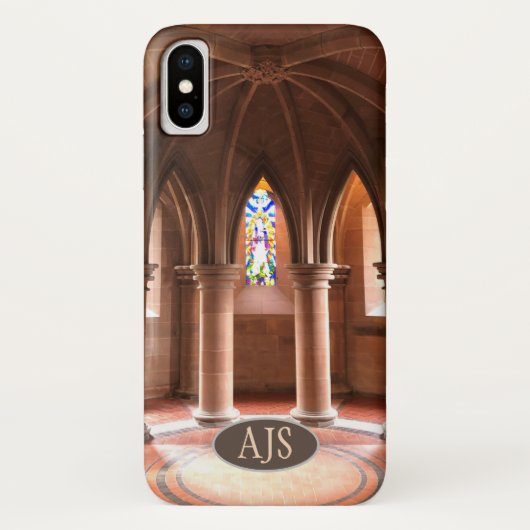 Coques Case-Mate iPhone Colonnes de grès Atmosphérique et verre tendu. (Dos)