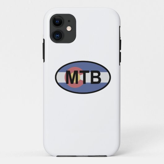 Coques Case-Mate iPhone Colorado Drapeau VTT (Dos)