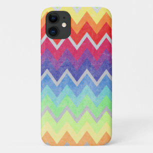 Coque Case-Mate Pour iPhone Coloré Chevron motif mignon Couleurs arc-en-ciel