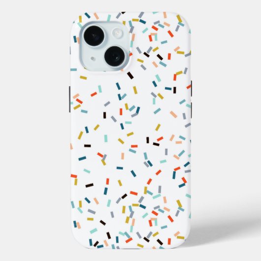 Coques Case-Mate iPhone Coloré Confetti Motif Automne (Verso)