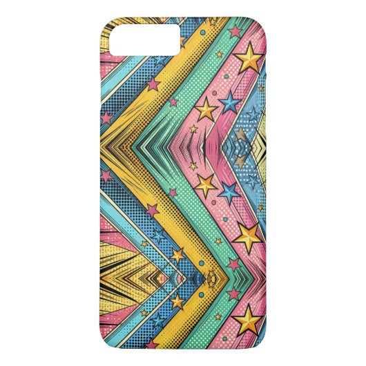 Coques Case-Mate iPhone Coloré Funky (Dos)