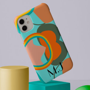 Case-Mate iPhone Case Coloré les années 70 vintage esthétique Abstraite