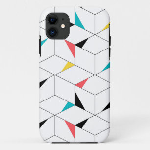 Case-Mate iPhone Case Coloré, moderne, joyeux, des cubes heureux tendanc