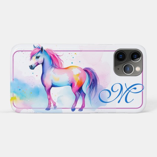 Coques Case-Mate iPhone Coloré Pony 2 (Dos (Horizontal))
