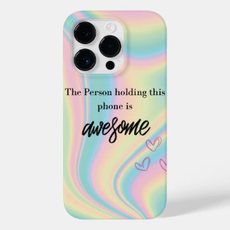 Coque Pour iPhone 14 Pro Coloré Presonalisé