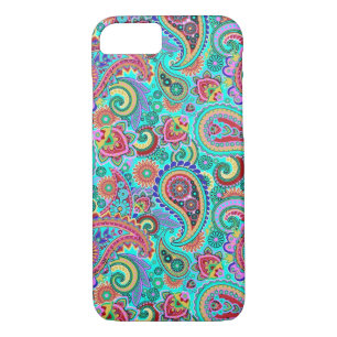 Coque iPhone 8/7 Coloré Retro Paisley 2