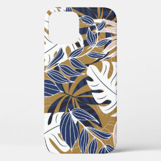 Case-Mate iPhone Case Coloré Tropical Feuille Orange Arrière - plan