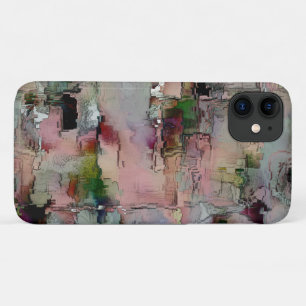 Case-Mate iPhone Case Colored rustic stone predominated salmon to gray