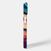 Coques Case-Mate iPhone Colorful Abstract Leaves (Verso / Droite)