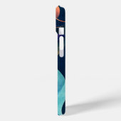 Coques Case-Mate iPhone Colorful Abstract Leaves (Verso / Gauche)