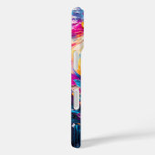 Coques Case-Mate iPhone Colorful Abstract Modern Love Heart (Verso / Droite)