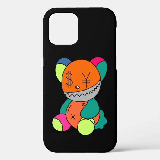 Coques Case-Mate iPhone Colorful bear (Verso)