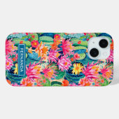 Coques Case-Mate iPhone Colorful Blooming Cacti Personalized (Verso (horizontal))
