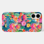 Coques Case-Mate iPhone Colorful Blooming Cacti Personalized (Verso (horizontal))
