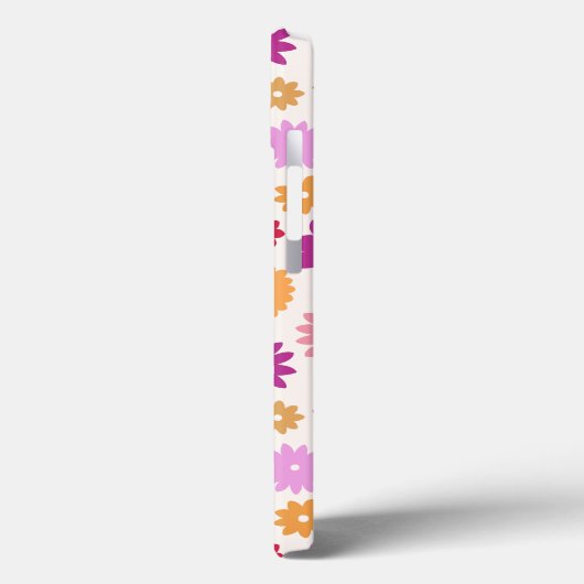 Coques Case-Mate iPhone Colorful Blooms Pattern (Verso / Gauche)