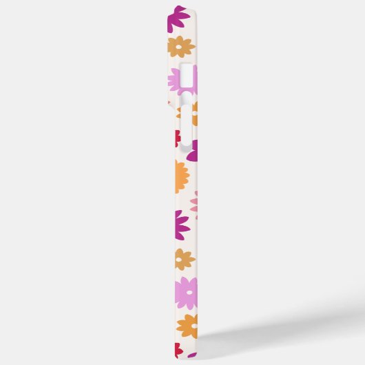 Coques Case-Mate iPhone Colorful Blooms Pattern (Verso / Gauche)