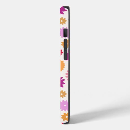 Coques Case-Mate iPhone Colorful Blooms Pattern (Verso / Gauche)