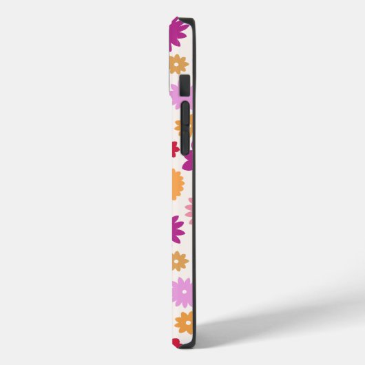 Coques Case-Mate iPhone Colorful Blooms Pattern (Verso / Gauche)