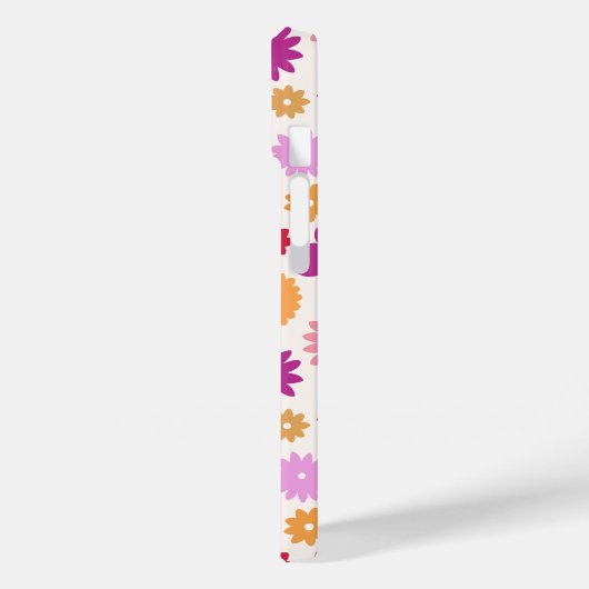 Coques Case-Mate iPhone Colorful Blooms Pattern (Verso / Gauche)