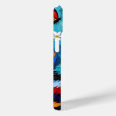 Coques Case-Mate iPhone Colorful Cat and Butterfly (Verso / Droite)