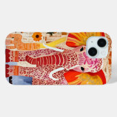 Coques Case-Mate iPhone Colorful Elephant Collant Art (Verso (horizontal))
