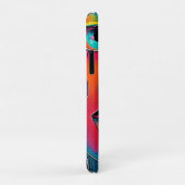 Coques Case-Mate iPhone Colorful Feelings: Abstract Face (Dos/Droite)