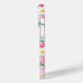 Coques Case-Mate iPhone Colorful Flower Garden Monogrammed (Verso / Gauche)
