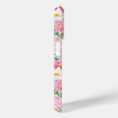 Coques Case-Mate iPhone Colorful Flower Garden Monogrammed (Verso / Droite)