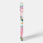 Coques Case-Mate iPhone Colorful Garden Monogrammed (Verso / Gauche)