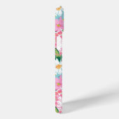 Coques Case-Mate iPhone Colorful Garden Monogrammed (Verso / Droite)