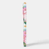 Coques Case-Mate iPhone Colorful Garden Monogrammed (Verso / Gauche)