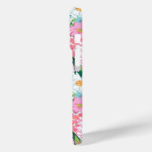 Coques Case-Mate iPhone Colorful Garden Monogrammed (Verso / Gauche)