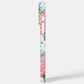 Coques Case-Mate iPhone Colorful Garden Monogrammed (Verso / Gauche)