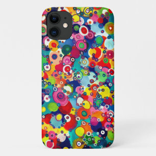 Case-Mate iPhone Case Colorful Happy Little Circles Oeuvre originale